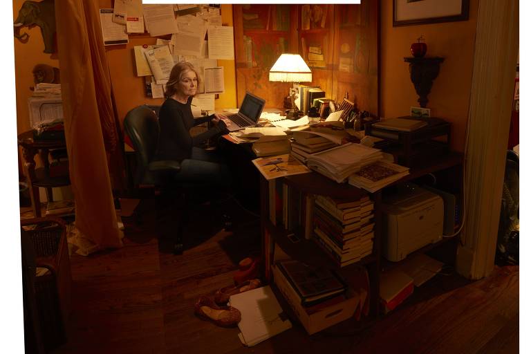 A ativista feminista Gloria Steinem