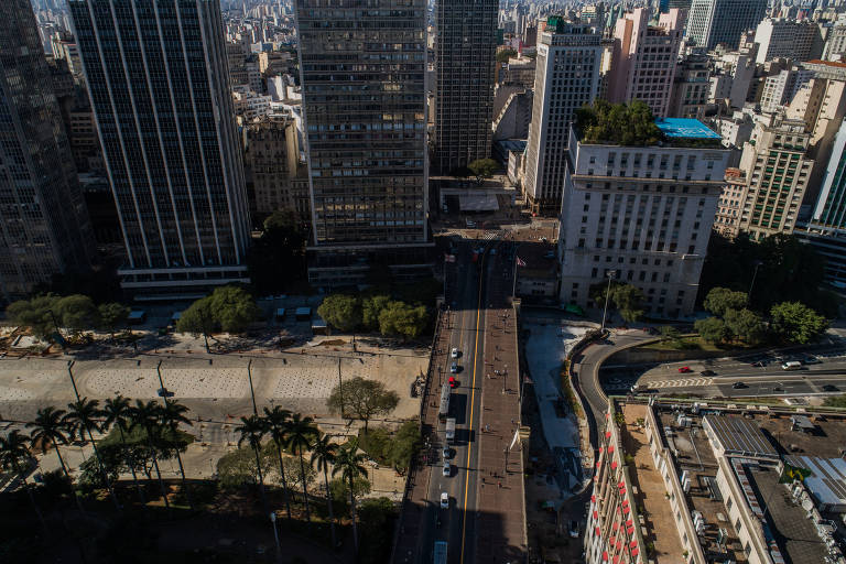 Reforma do Vale do Anhangabaú, cartão postal de São Paulo