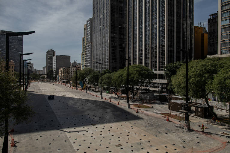 Reforma do Vale do Anhangabaú, cartão postal de São Paulo