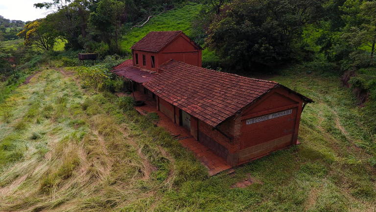 Estação Visconde de Parnaíba, em Jardinópolis, na região de Ribeirão Preto