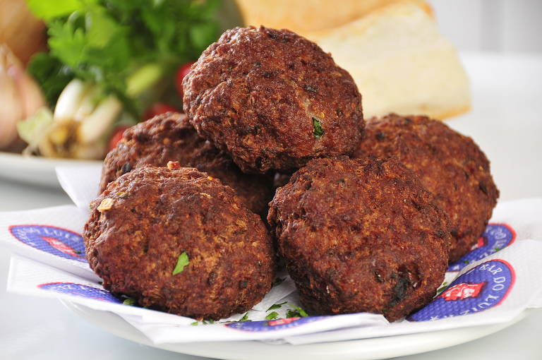 Bolinho de carne do Bar do Luiz Fernandes