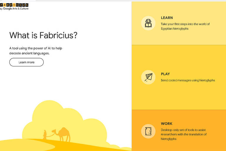 Google lança tradutor de hieróglifos baseado em inteligência artificial -  BBC News Brasil