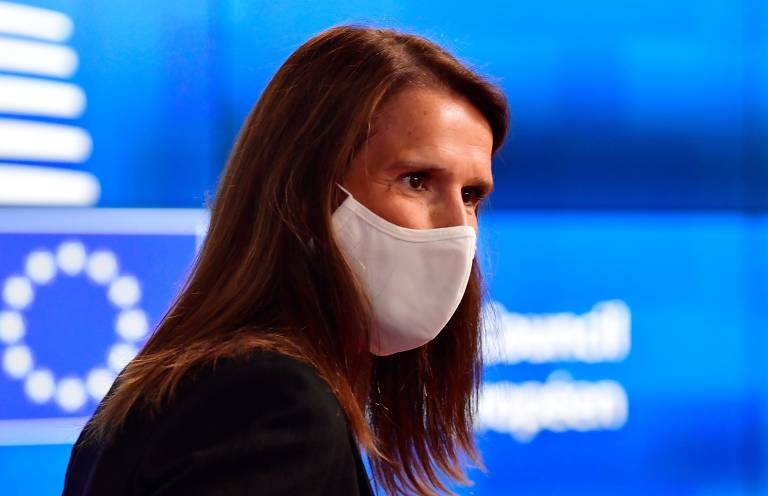 Sophie Wilmes, primeira-ministra da Bélgica