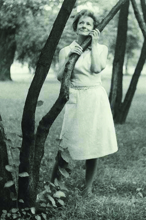Wislawa Szymborska em agosto de 1970, em Cracóvia