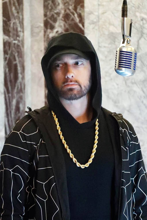 Imagens do cantor Eminem
