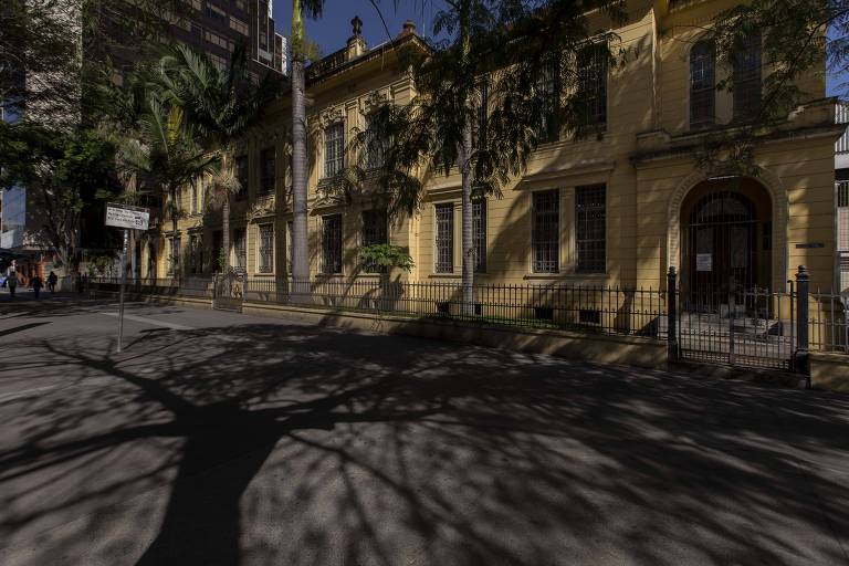 Escola Estadual Rodrigues Alves, localizada na avenida Paulista