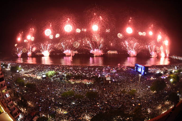 Réveillon de Copacabana terá revista da PM com detector de metal e agentes com câmeras