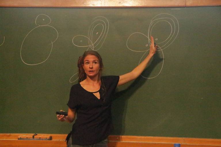 Luna Lomonaco, pesquisadora do Instituto de Matemática Pura e Aplicada