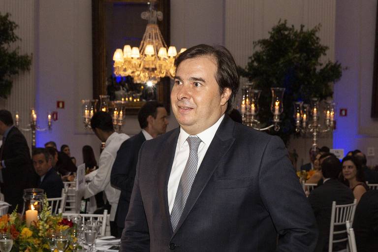 O presidente Câmara dos Deputados Rodrigo Maia (DEM-RJ)