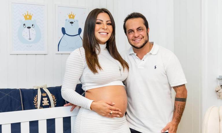 Thammy e Andressa escolhe Grão de Gente para decorar quarto de Bento, seu primeiro filho