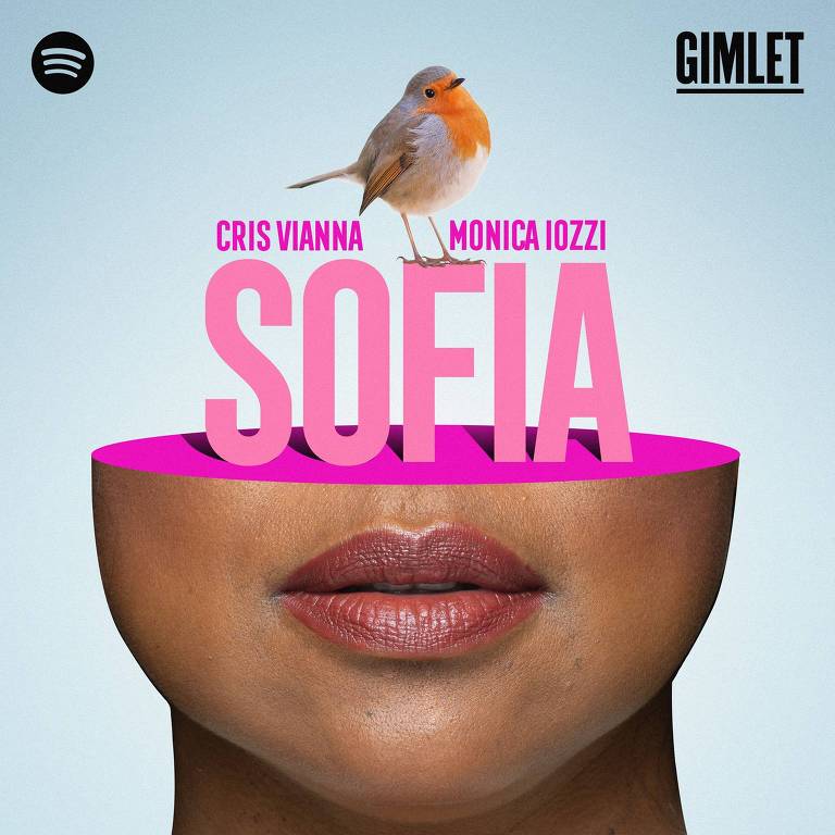 Capa de "Sofia", série em áudio do Spotify