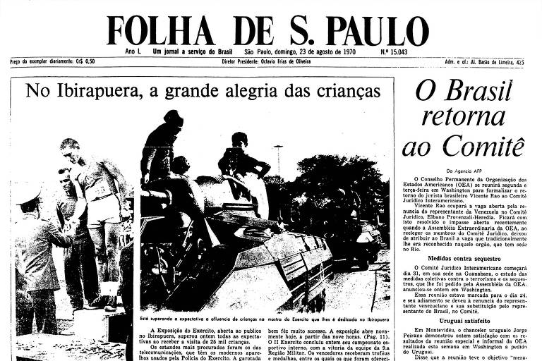 1970: Comitê Jurídico Interamericano volta a ter representante brasileiro