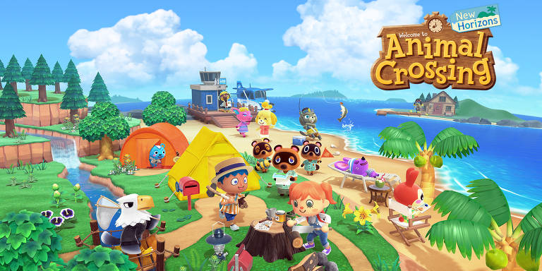 Imagens do jogo Animal Crossing: New Horizons