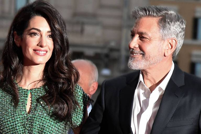 George Clooney e Amal doam R$ 542 mil para instituições de caridade no Líbano