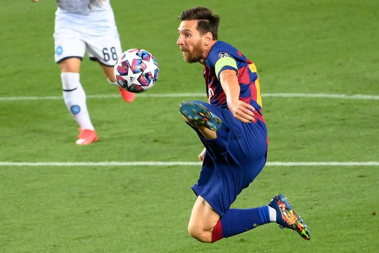 Messi faz golaço, e Barça disputará com Bayern vaga na semi da Champions