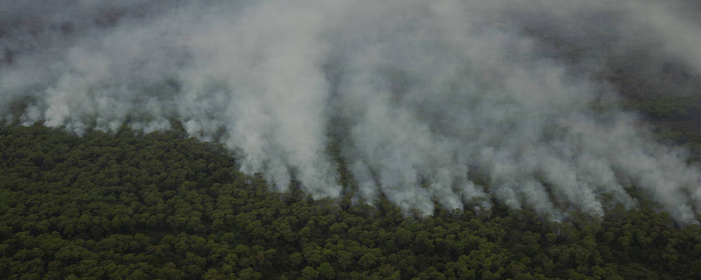 Incendio florestal atinge a Reserva Particular do Patrimonio Natural ( RPPN ) Sesc Pantanal 