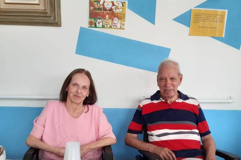 Adiel da Silva Rocha (1940-2020) e a esposa Elizabeth Dworachek Rocha