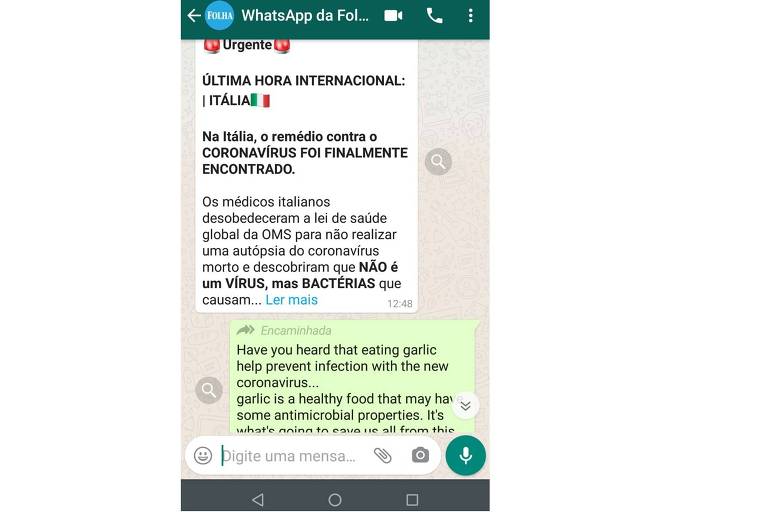 Como funciona atalho do WhatsApp para checar fake news no Google