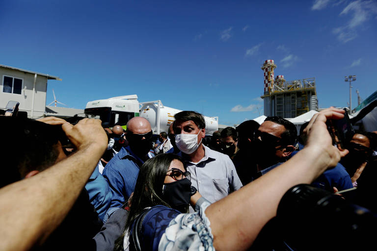Presidente Jair Bolsonaro participa de inauguração da Usina Termelétrica Porto de Sergipe