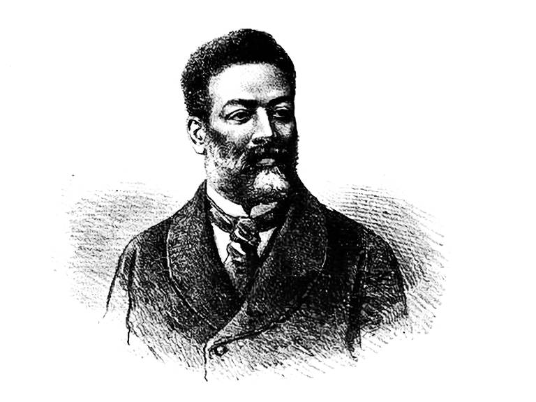 Ilustração de Luiz Gama no livro "Lições de Resistência", das Edições Sesc