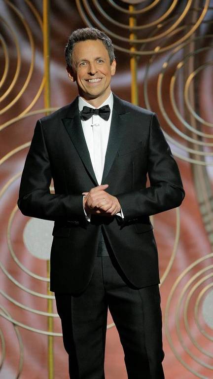 Seth Meyers, o apresentador do 75º Globo de Ouro