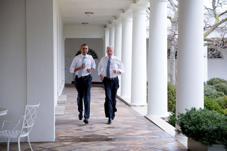 Biden com Obama, em 2014, na Casa Branca
