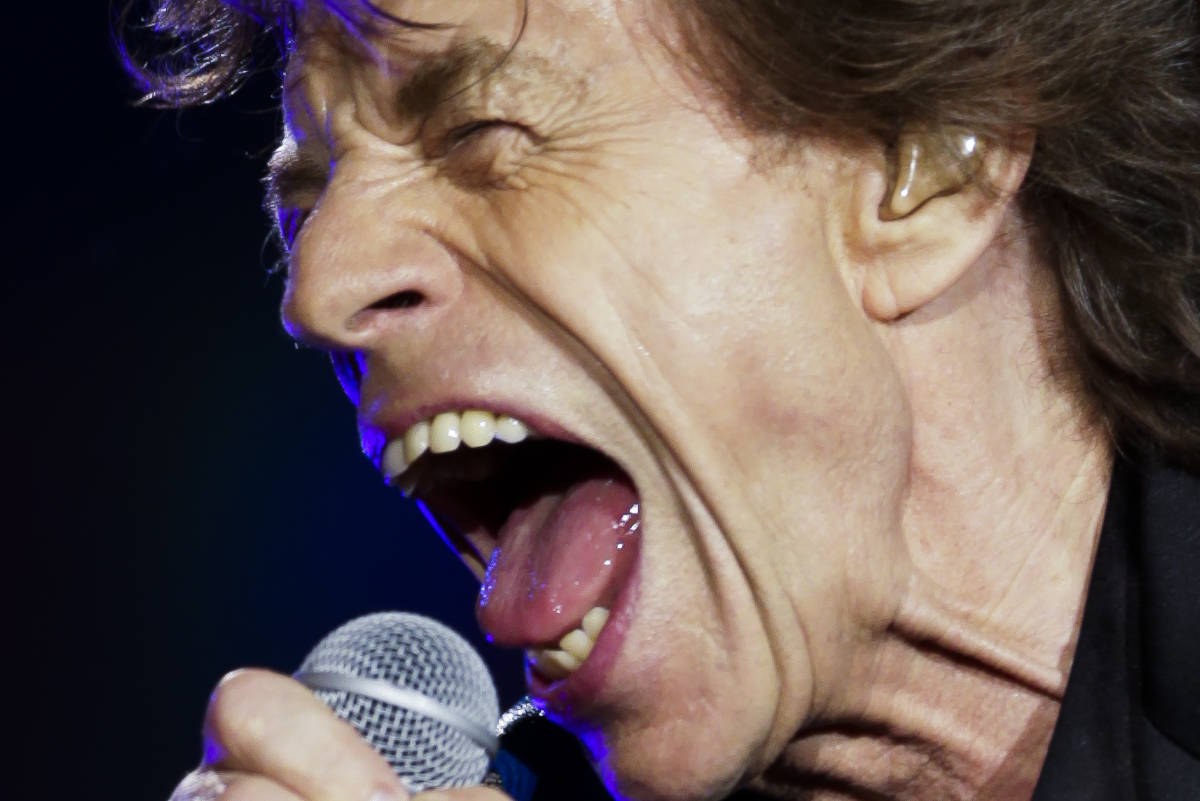 Imagens do cantor Mick Jagger - 24/08/2020 - F5 - Fotografia - Folha de