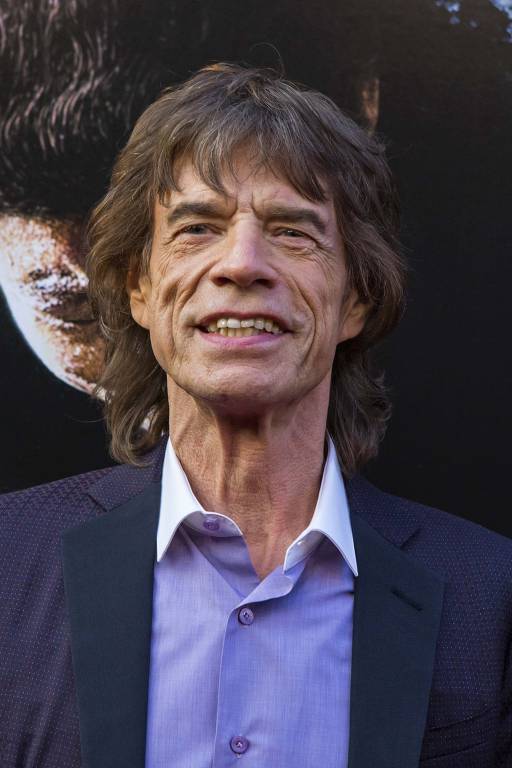 Imagens do cantor Mick Jagger
