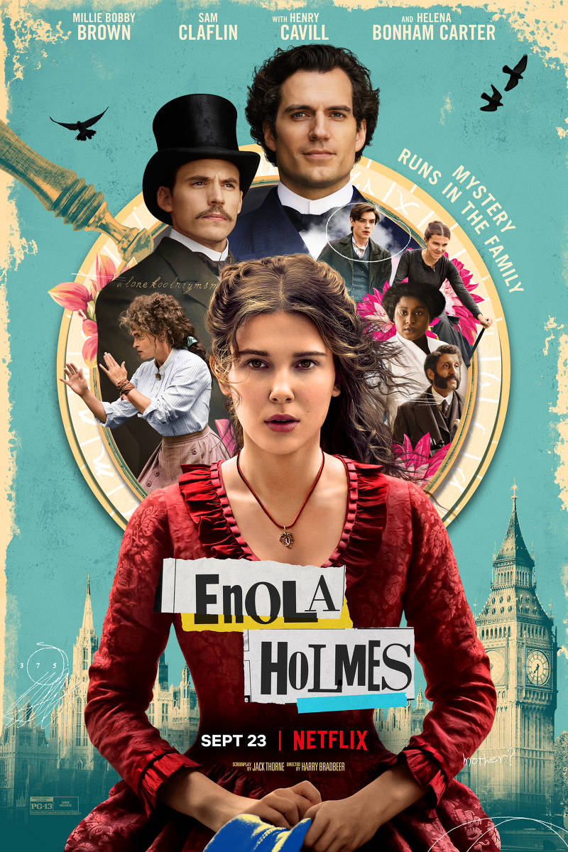 Imagens do filme Enola Holmes - 25/08/2020 - F5 - Fotografia - Folha de