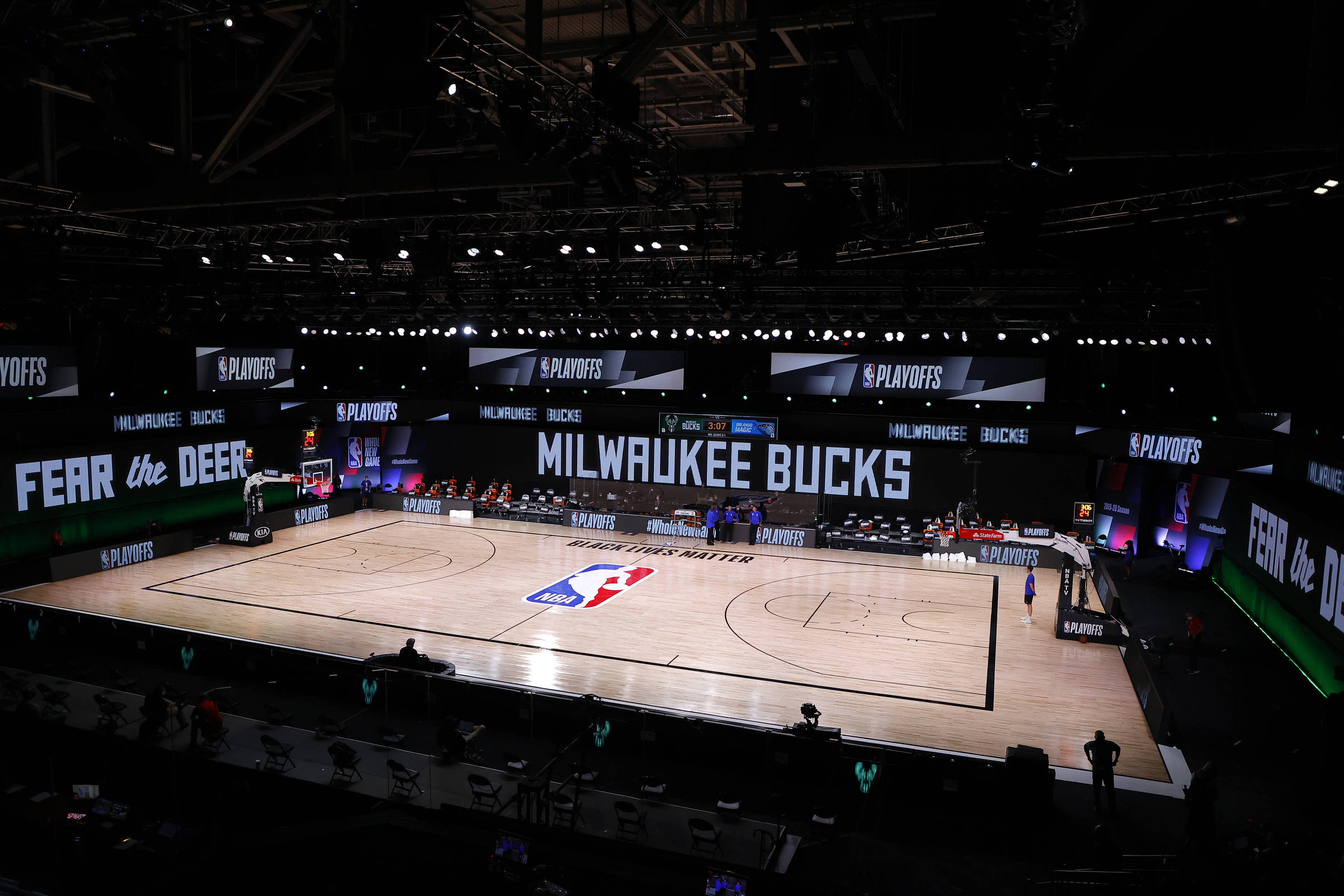 Times boicotam partidas da NBA em protesto contra o racismo