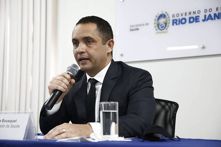 Secretário estadual da Saúde do Rio, Alex Bousquet
