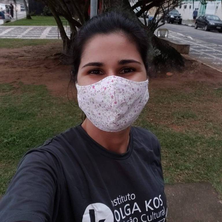 Ellen Lazzarini, 32, engenheira química, participa de corrida e caminhada em prol da inclusão