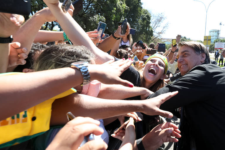 Presidente da República Jair Bolsonaro na Cerimônia de Retomada do Alto-forno 1 da Usina de Ipatinga/Usiminas (MG)