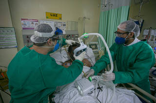 Pacientes com Covid-19 são tratados com cápsula em Santarém