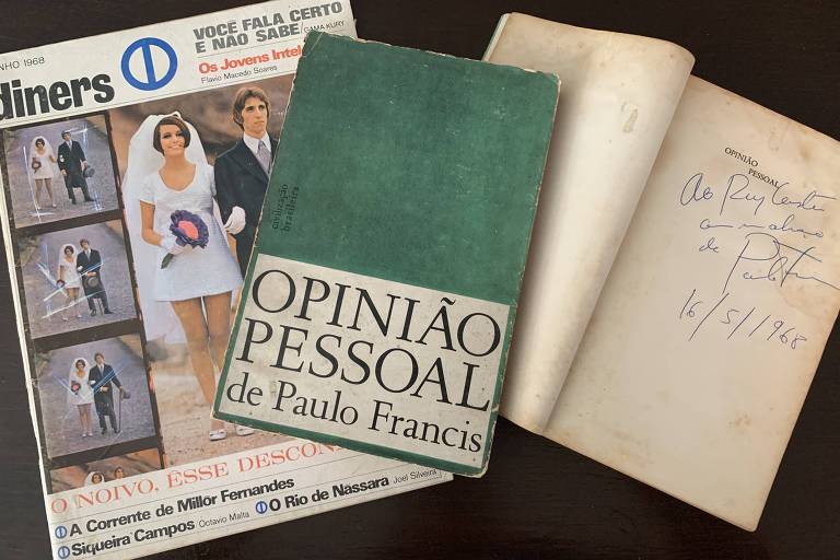 Seleção de publicações e obras de Paulo Francis, datadas de 1968