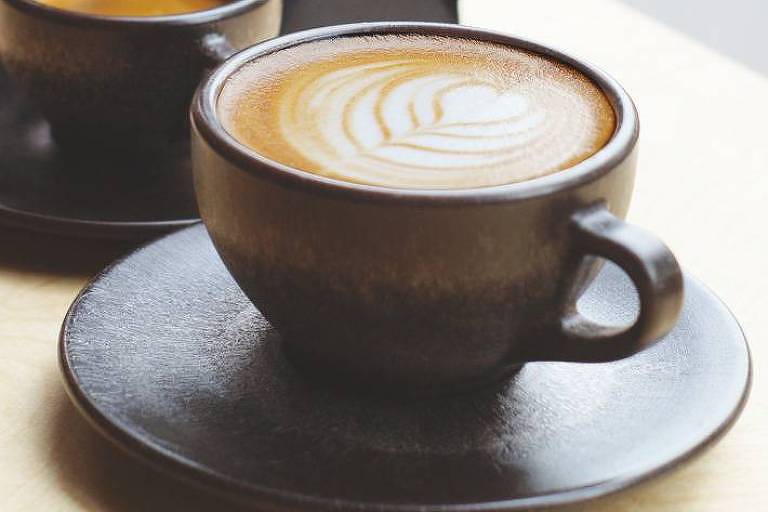 Xícara da Kaffeeform, fieta de biopolímero a partir da borra do café