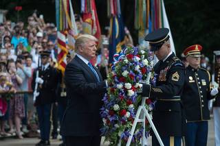 Memorial Day Is Commemorated At Arlington National Cemetery