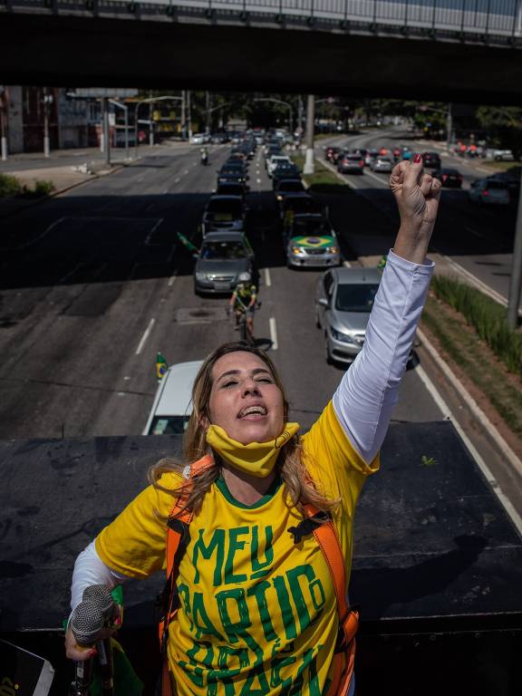 Carreata de apoio a Operação Lava Jato em São Paulo