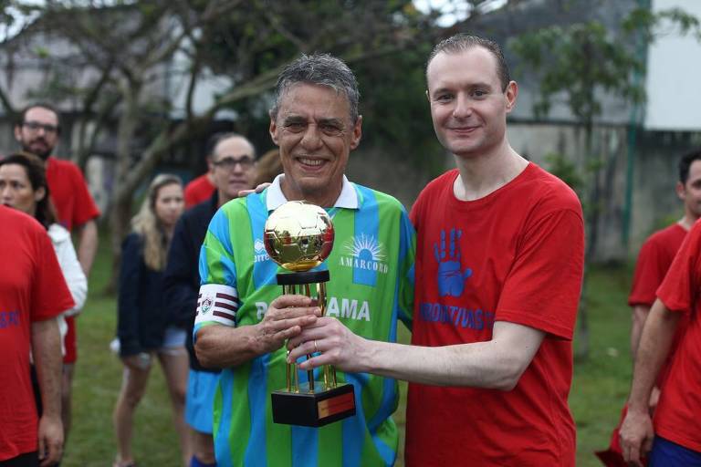 Chico Buarque e Cristiano Zanin