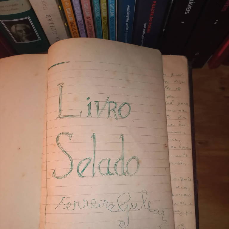Página do diário do jovem Ferreira Gullar, de 1950