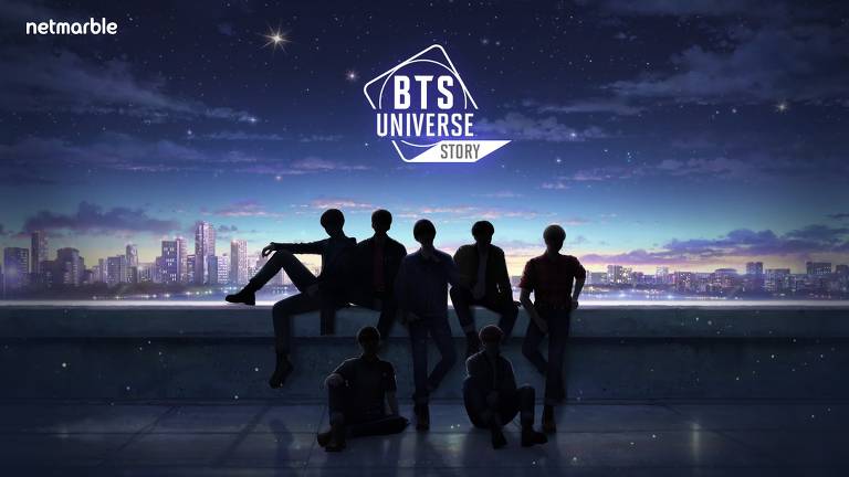 Grupo de k-pop BTS ganha jogo de celular "BTS Universe Story"