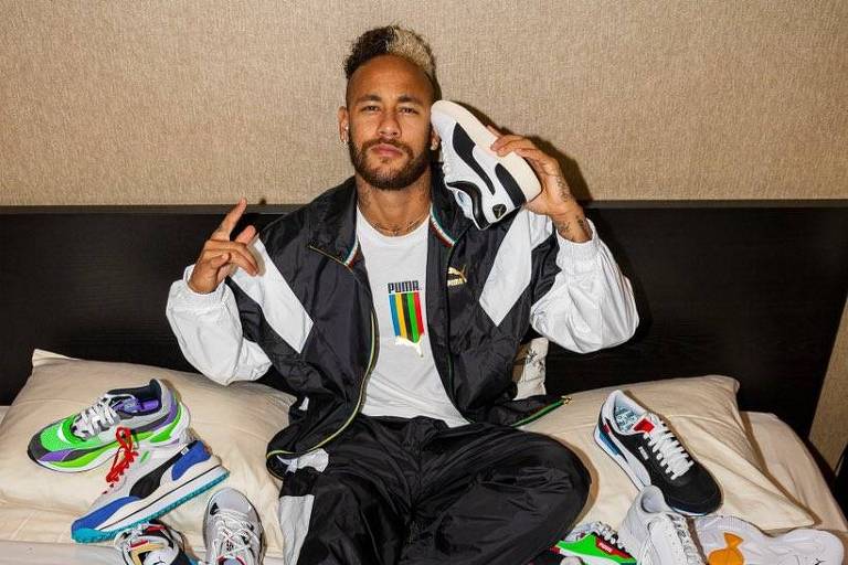 Neymar anunciou acordo com a Puma, que passará a ser sua fornecedora de material esportivo