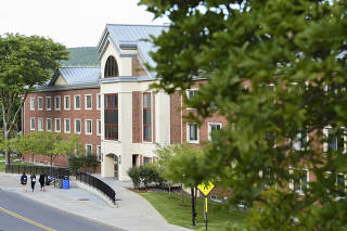 The State University of New York, Oneonta campus in Oneonta, Sept. 3, 2020. (Cindy Schultz/The New York Times)