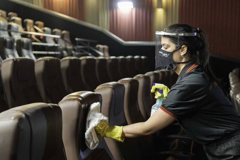 Cinemark reabre com protocolo de segurança