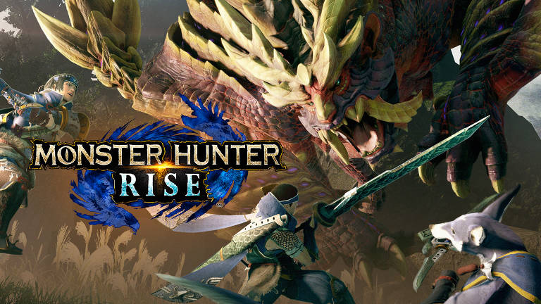 Imagens do game Monster Hunter Rise