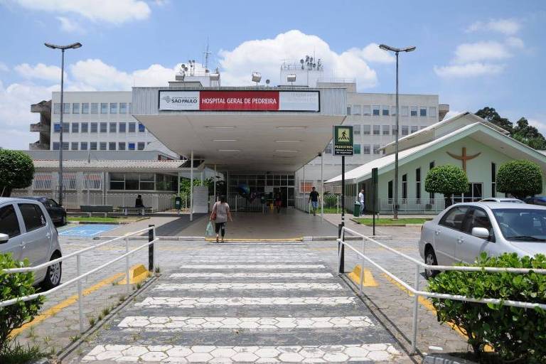 Hospital Geral de Pedreira, na zona sul de São Paulo