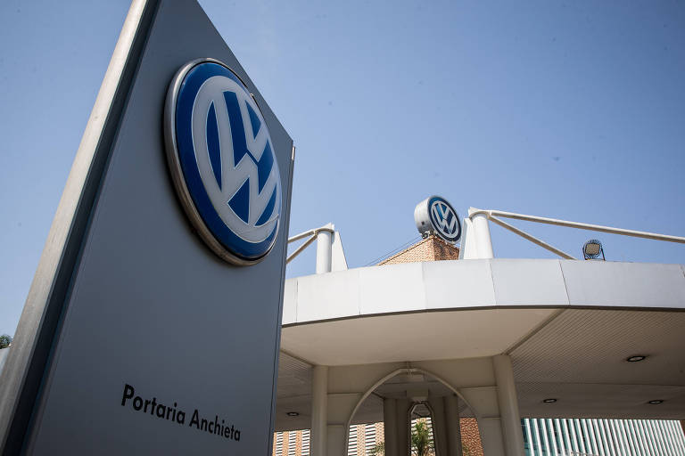Fábrica da Volkswagen, no ABC