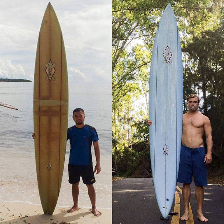 Surfista no Havaí perde a prancha e a encontra dois anos depois nas Filipinas