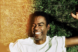 Chris Rock, at his home in New Jersey, Sept. 8, 2020. (Dana Scruggs/The New York Times)