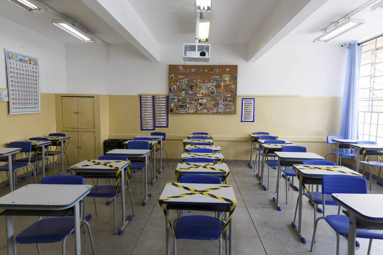 Monitoramento da Covid nas escolas públicas tropeça no estado e na cidade de SP